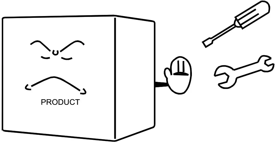 Adexa AX268BVC ShowCase Upright Fridges - Safety Precations 1 1