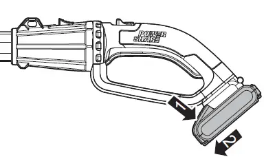 WORX WG252E 20V Cordless Pole Hedge Trimmer 3
