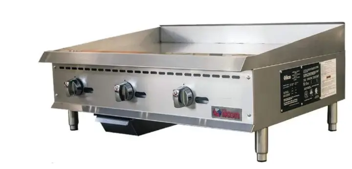 PATRIOT Gas countertop Griddle PRODUCT