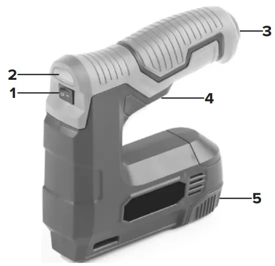 Rebel RB-1033 Electric Staple Gun overview