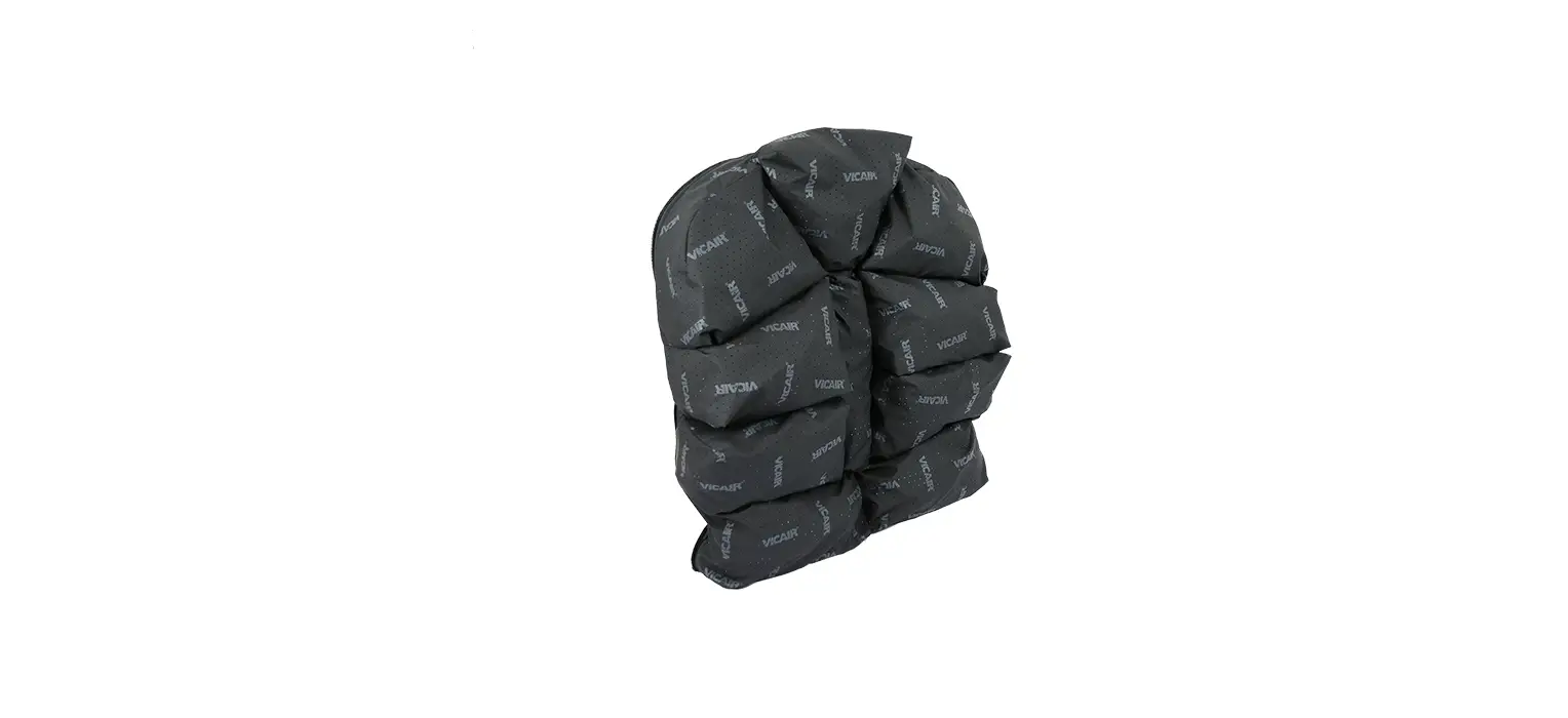 Vicair Multifunctional O2 Back Wheelchair Back Support Cushion Installation Guide