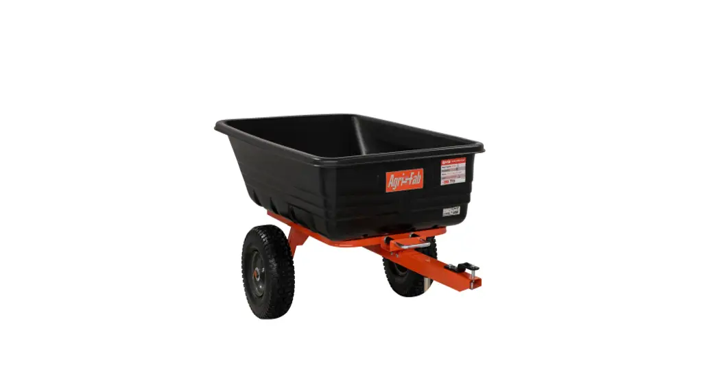 Agri-fab 45-0552 12 Cubic Foot Utility Poly Swivel Dump Cart Instruction Manual