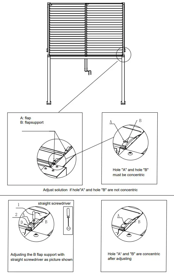 DANCOVER PA153015 Bioclimatic Pergola Gazebo San Pablo - Figure 17
