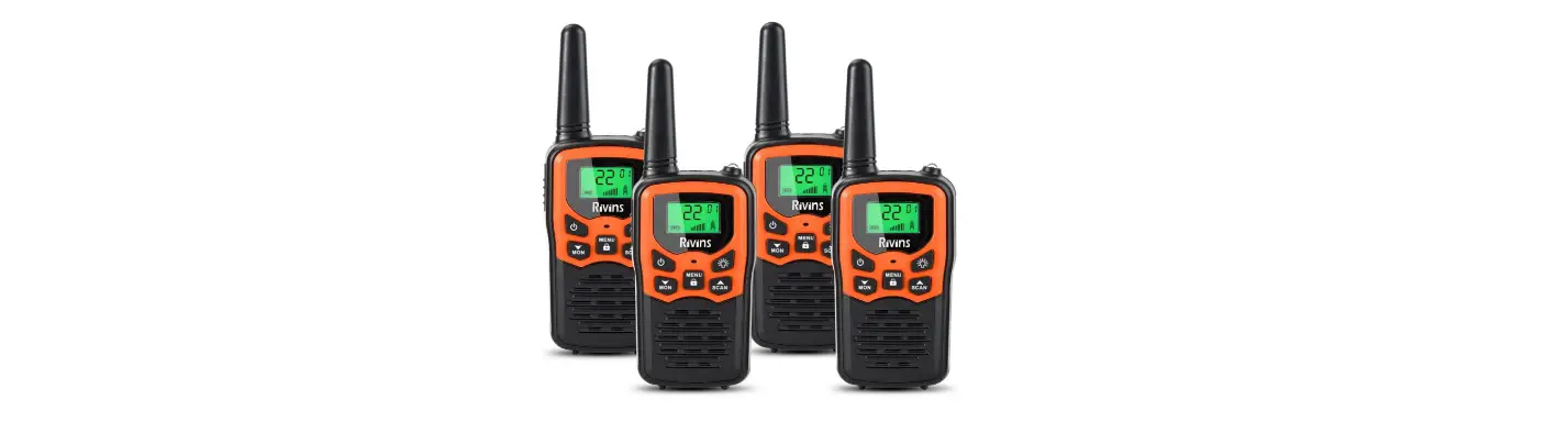 Rivin Rv - 7 Frs Channels Rivins Walkie Talkies Instruction Guide