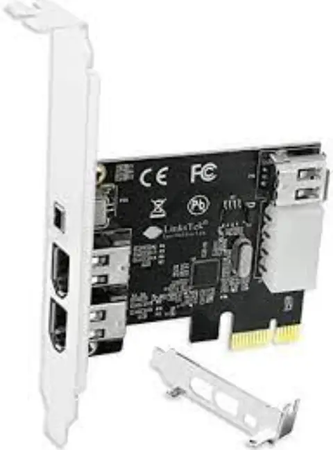 LinksTek PCIE-1394A 4-Ports PCIE Firewire 400 Card feature