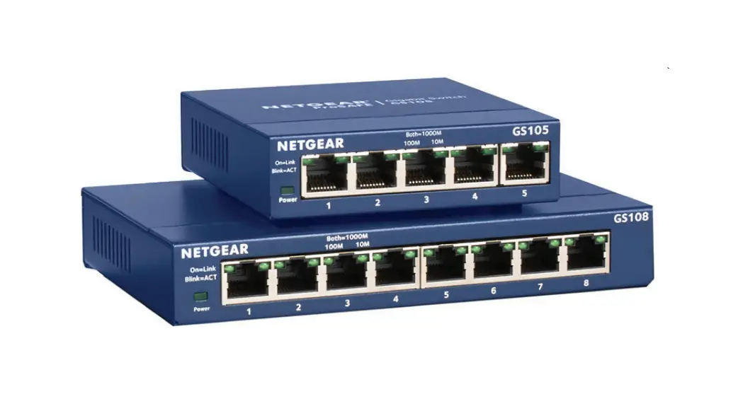 Netgear Gs105v5 And Gs108v4 5 Port And 8 Port Gigabit Ethernet Unmanaged Switch Installation Guide