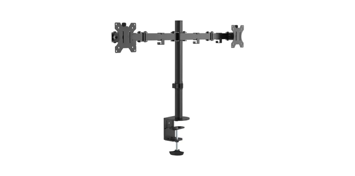 Vision Vfm-dp2b Black Desk Stand For Monitor Instruction Manual