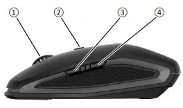 CHERRY 64410150-00 GENTIX BT Bluetooth Mouse - 1