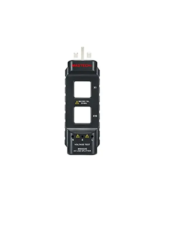 Mastech Ms922e Ac Line Splitter User Guide