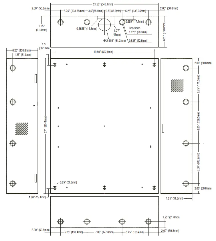 Altronix-T2AMK7F8-8-Door-Kit-with-Fused-Outputs-Fig-13
