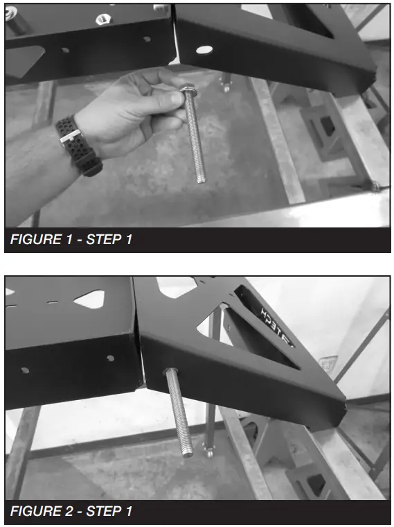 FABTECH FTS24266 Hi Lift Jack Mount Kit - FIGURE 1