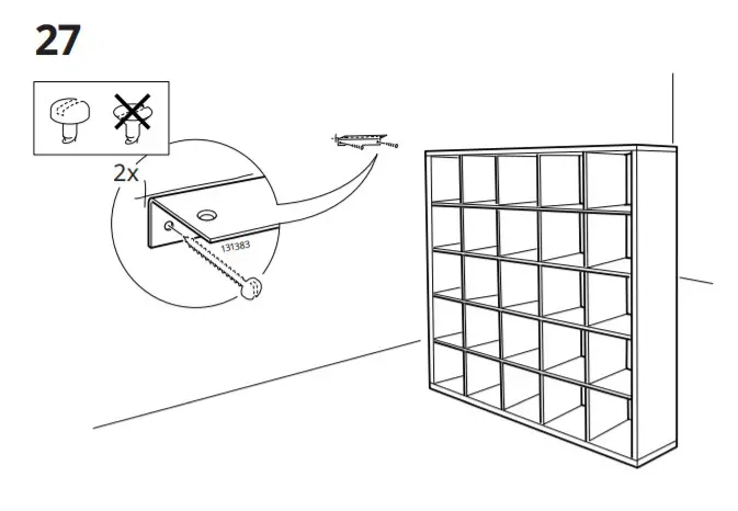 IKEA Kallax Shelf Unit - FIG44