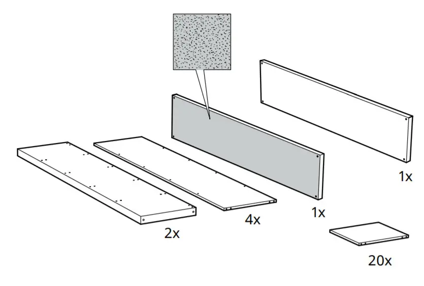 IKEA Kallax Shelf Unit - FIG8