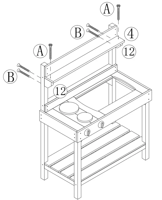 AXI Rosa Sand & Water Play Kitchen Medium - fig 8