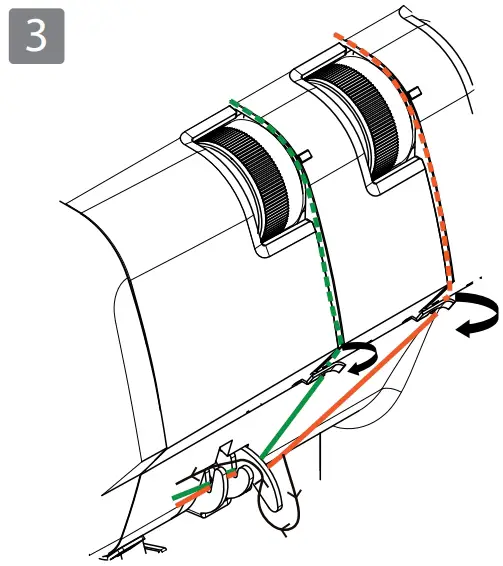 Threading the needles
