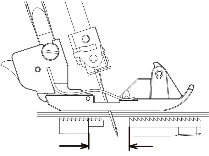 Negative differential feed