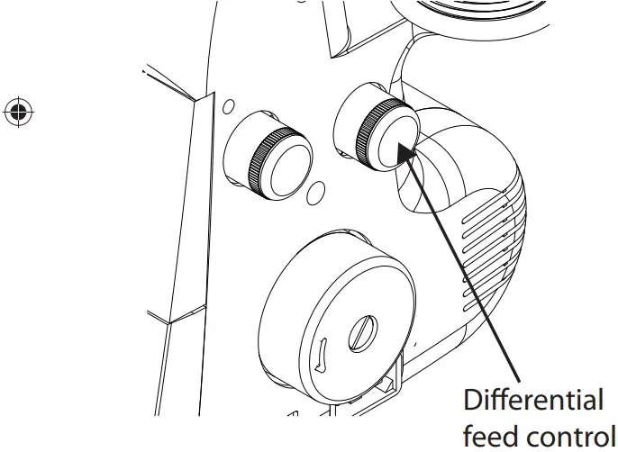Setting the differential feed