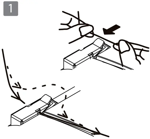 Threading the lower looper