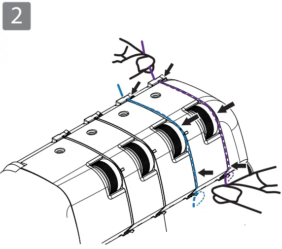 Threading the lower looper