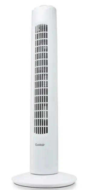 Goldair GSTF200 81cm Tower Fan with Timer