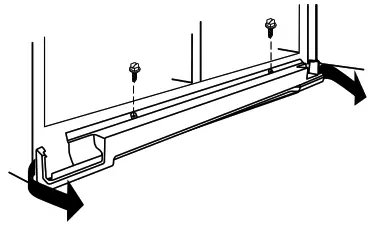 Whirlpool KitchenAid W10706417B side-by-side refrigerator - Door Alignment 1