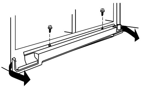 Whirlpool KitchenAid W10706417B side-by-side refrigerator - Leveling and Door Closing