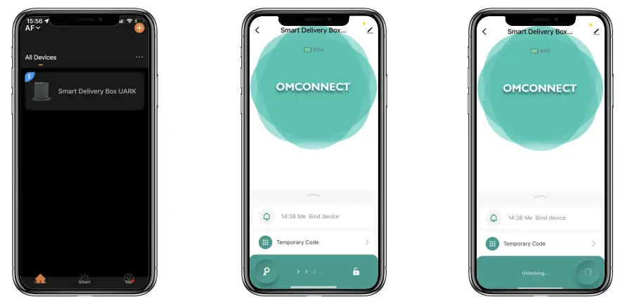 omconnect Uark Mini Smart Delivery Box - Fig 12