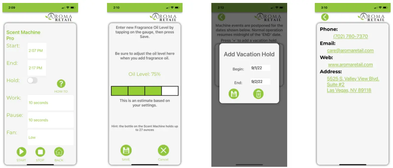 AROMA Home Unit 101 Professional Scent Machine - Fig 6