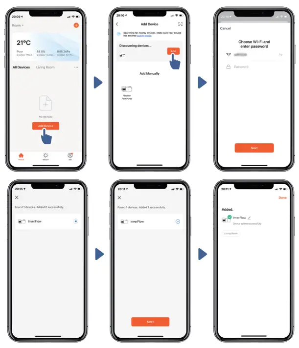madimack ELITE VS Pool Pump - App pairing