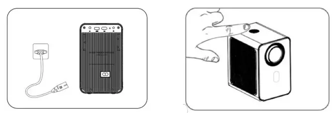 kogan KAM800PRRA 4500 Lumens FHD Wi-Fi Mini Projector - 6