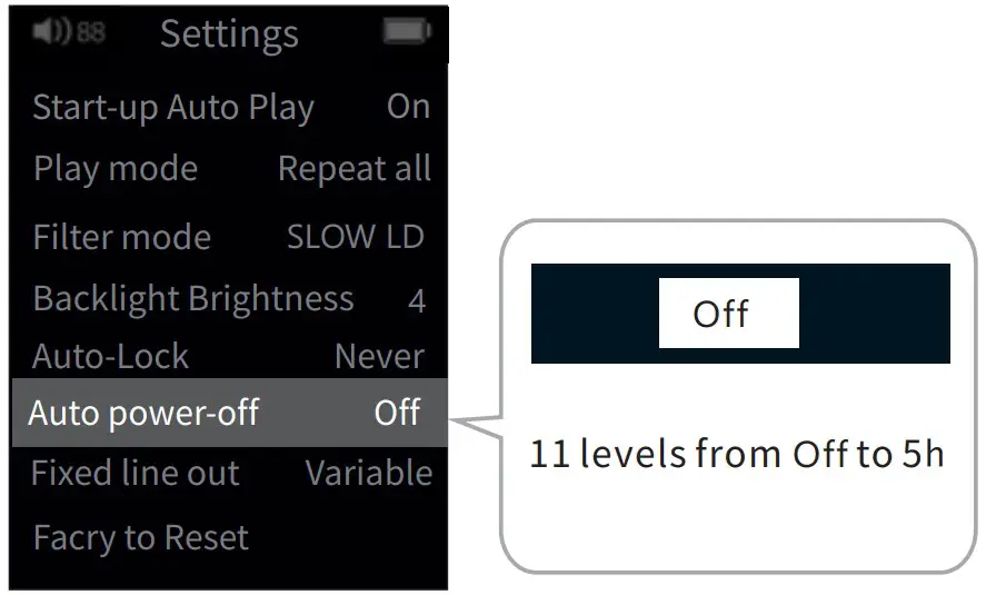 Setting Descriptions