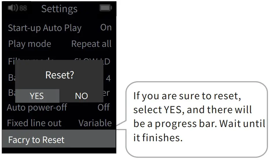 Setting Descriptions
