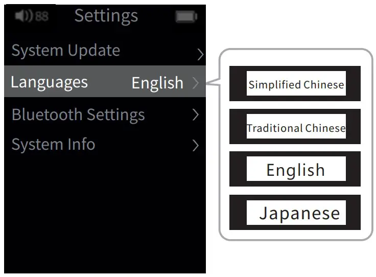 Setting Descriptions