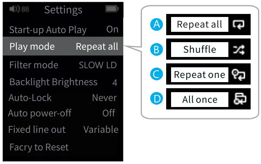 Setting Descriptions