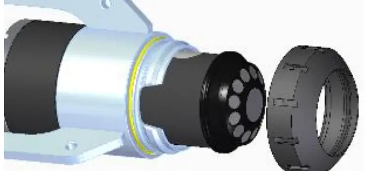 Assembly of the camera