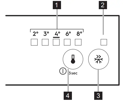 AEG SCK618F3FS Fridge Freezer - fig 2