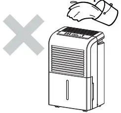 ausclimate WDH-070EBP NWT Supreme All Season 50L Dehumidifier - CAUTIONS 10