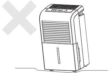 ausclimate WDH-070EBP NWT Supreme All Season 50L Dehumidifier - CAUTIONS 15