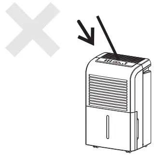 ausclimate WDH-070EBP NWT Supreme All Season 50L Dehumidifier - CAUTIONS 17