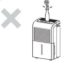 ausclimate WDH-070EBP NWT Supreme All Season 50L Dehumidifier - CAUTIONS 7