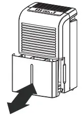 ausclimate WDH-070EBP NWT Supreme All Season 50L Dehumidifier - Start Operation 2