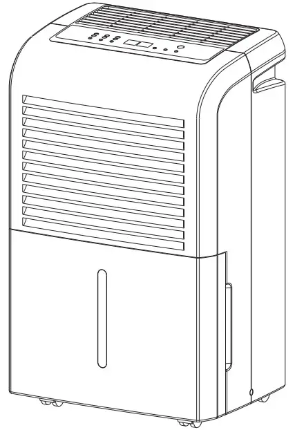 ausclimate WDH-070EBP NWT Supreme All Season 50L Dehumidifier