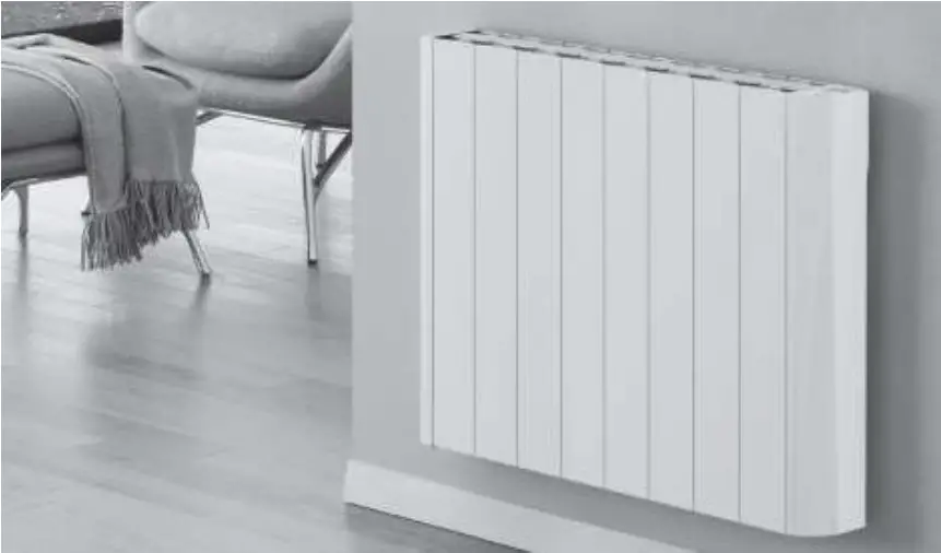 TCP Smart Wall Mounted Smart Wi Fi Digital Oil Filled Electric Radiator - Figure 1