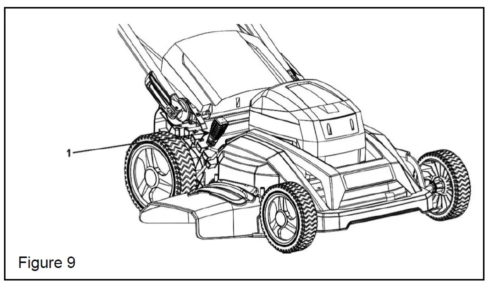 POWERSMART PS76826 26 Inch 80V Cordless Lawn Mower 12