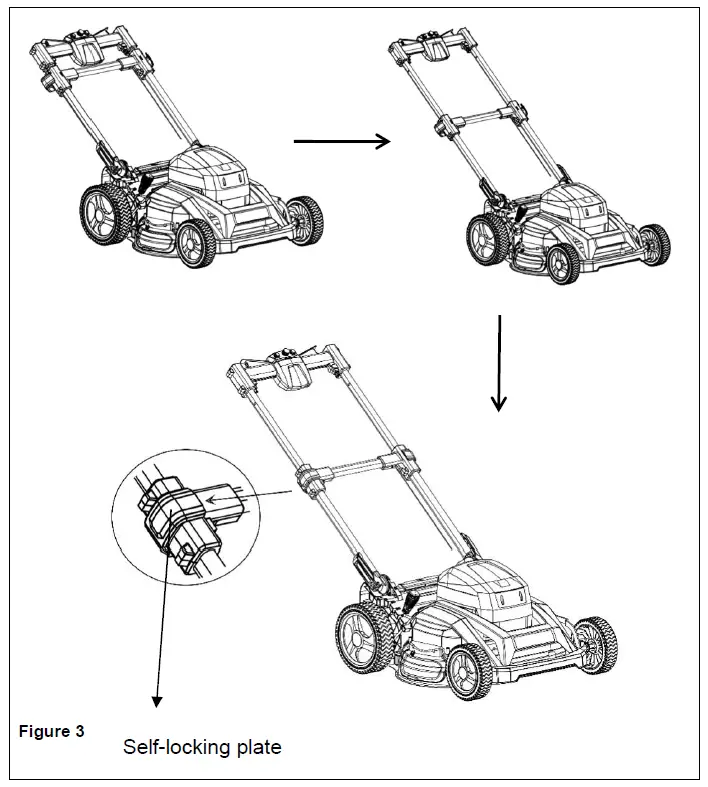 POWERSMART PS76826 26 Inch 80V Cordless Lawn Mower 6