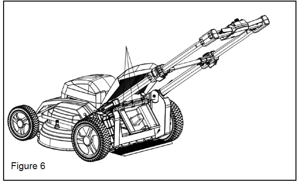 POWERSMART PS76826 26 Inch 80V Cordless Lawn Mower 9