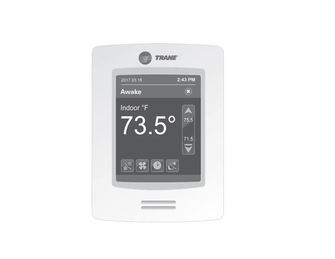 Trane X13790992 Residential Touch Screen Programmable Zone Sensor Instruction Manual Trane X13790992 Residential Touch Screen Programmable Zone Sensor Instruction Manual