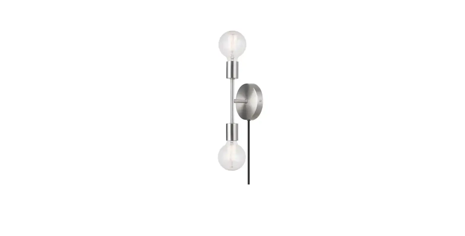 Hampton Bay 65744 2 In 1 Wall Sconce User Guide