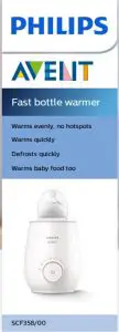 FIG 2 Philips Avent Fast Bottle Warmer