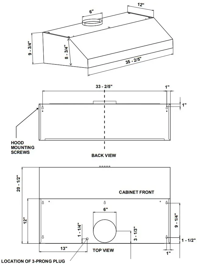 Product Dimensions